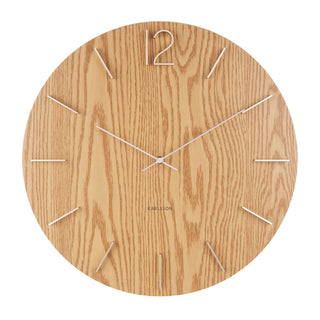 Karlsson Wall Clock - Meek (Light Wood)