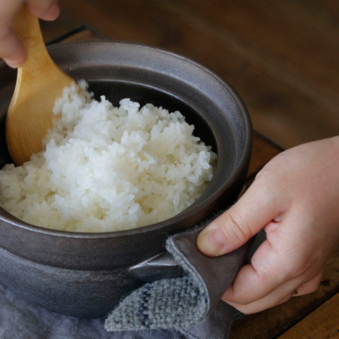 萬古焼 (Banco-yaki) Rice Pot