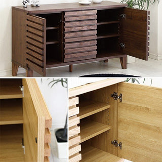 岡製作所 Saison Walnut Cabinet