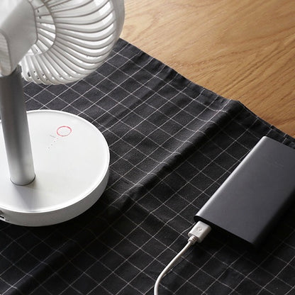 PRISMATE Cordless Mini Living Fan with mobile battery function PR-F038
