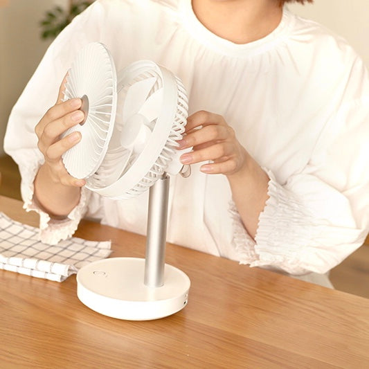 PRISMATE Cordless Mini Living Fan with mobile battery function PR-F038