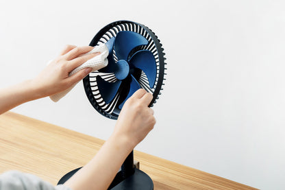 PRISMATE Foldable Cordless Living Fan with Swing Mode PR-F078