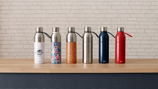 PRISMATE 2WAY Washable stainless bottle with tumbler cap PR-SK020