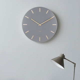 Karlsson Wall Clock Charm (Grey)