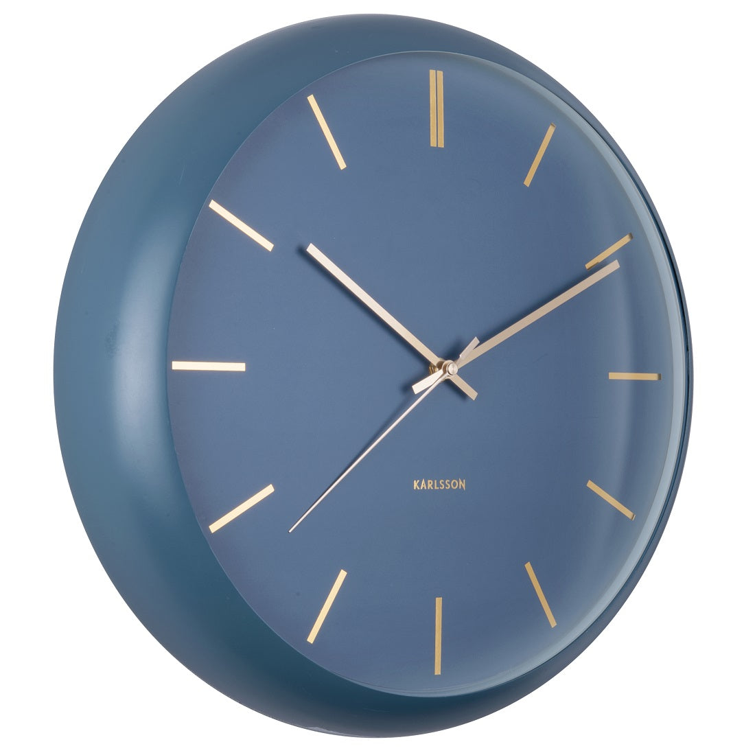 Karlsson Wall Clock Globe - Blue
